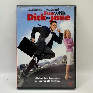 Fun With Dick And Jane DVD Jim Carrey & Téa Leoni Comedy Movie